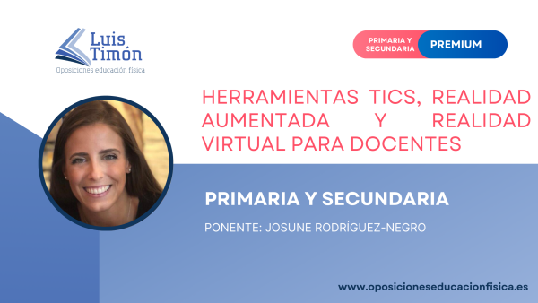 Curso Herramientas TICs, realidad aumentada y realidad virtual para el ámbito educativo - Josune Rodríguez-Negro