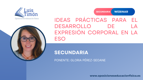 webinar-ideas prácticas para el desarrollo de la expresión corporal en la ESO - Gloria Pérez