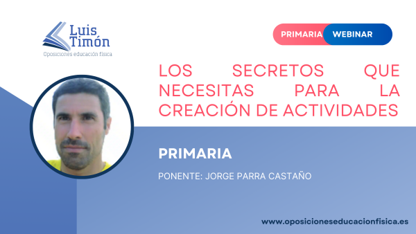 webinar - Los secretos que necesitas para la creación de actividades - Jorge Parra