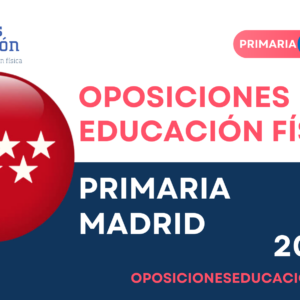 CURSO OPOSICIONES EF PRIMARIA MADRID PREPARATORIO 26-27 (2 sesiones)