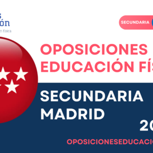CURSO OPOSICIONES EF SECUNDARIA MADRID COMPLETO 26-27 (4 sesiones)